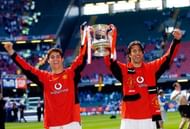 Ronaldo scored a header in his first final for Man Utd